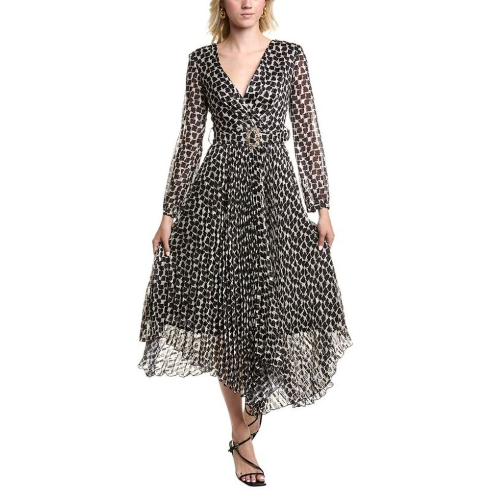 Carla Ruiz Womens  Midi Dress, Black